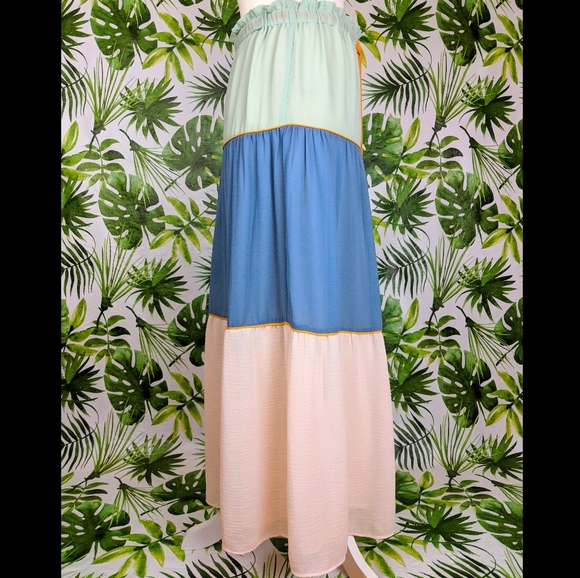 Loft Boho 3 Panelled Maxi Skirt (Size: X-Small) - Picture 5 of 11